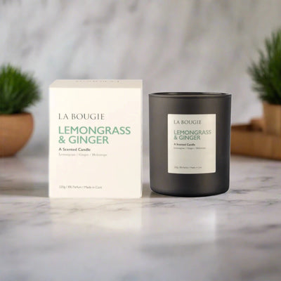 LA BOUGIE - Lemongrass & Ginger Candle - Niamh Carter Interiors