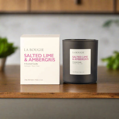 LA BOUGIE - Salted Lime & Ambergris Candle - Niamh Carter Interiors