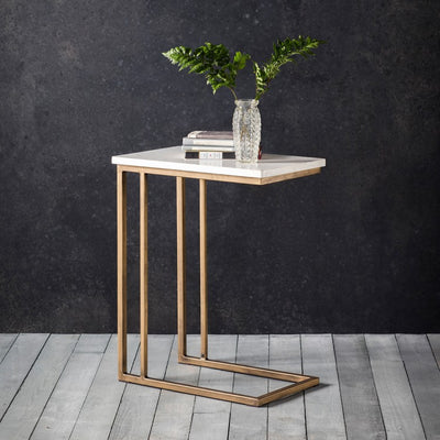 Cleo Marble Side Table - Niamh Carter Interiors