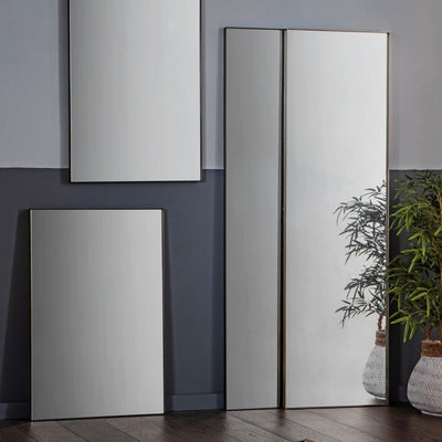 Hurston Floor Rectangle Mirror - Niamh Carter Interiors