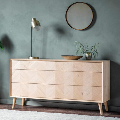 Milano 6 Drawer Chest - Niamh Carter Interiors