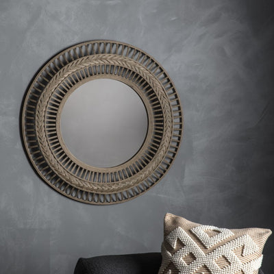 Zenica Round Mirror - Niamh Carter Interiors